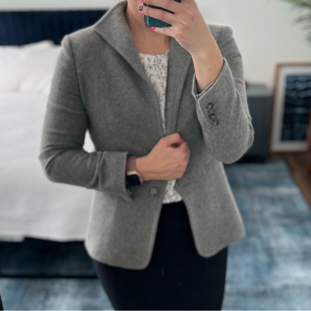 MAX MARA 100% Cashmere Blazer Suit Jacket